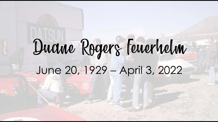 RIP Duane Rogers Feuerhelm