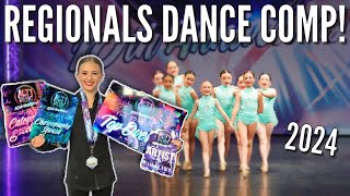 2024 Regionals Dance Competition with Hallie & Livvy | Hallie Steps In To Fill Last Minute Routine!