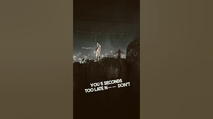 Travis Scott let a fan run onto the stage 😳