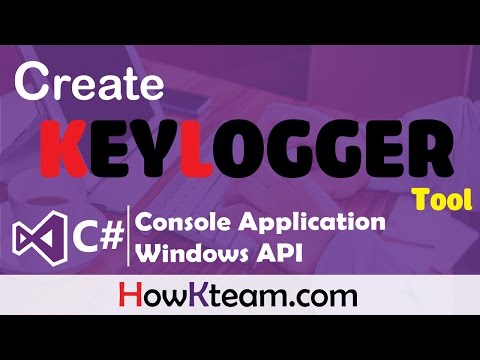 [Lập trình Key logger C# Console] – Bài 0: Demo | HowKteam