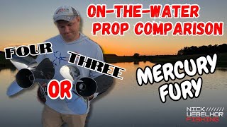 Prop Comparison - EP. 2: Mercury Fury Three OR Four Blades?