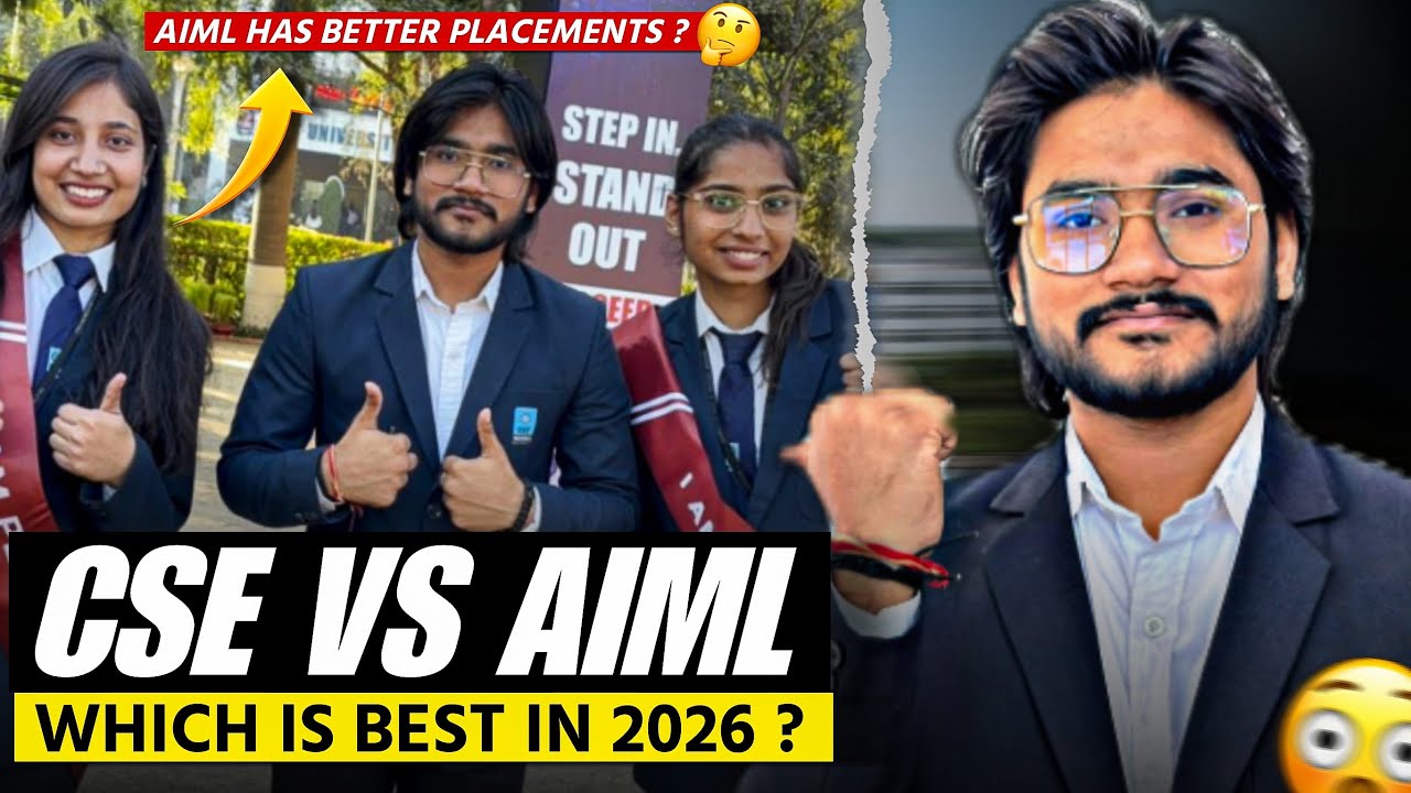 btech cse vs aiml which is best in 2026 😱 | Shocking Reality 🤯 - YouTube