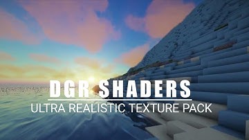 Top 1 Shader MCPE 1.19| DGR Shader - Shader Realistic | no lag Support Ram 2GB - 8GB