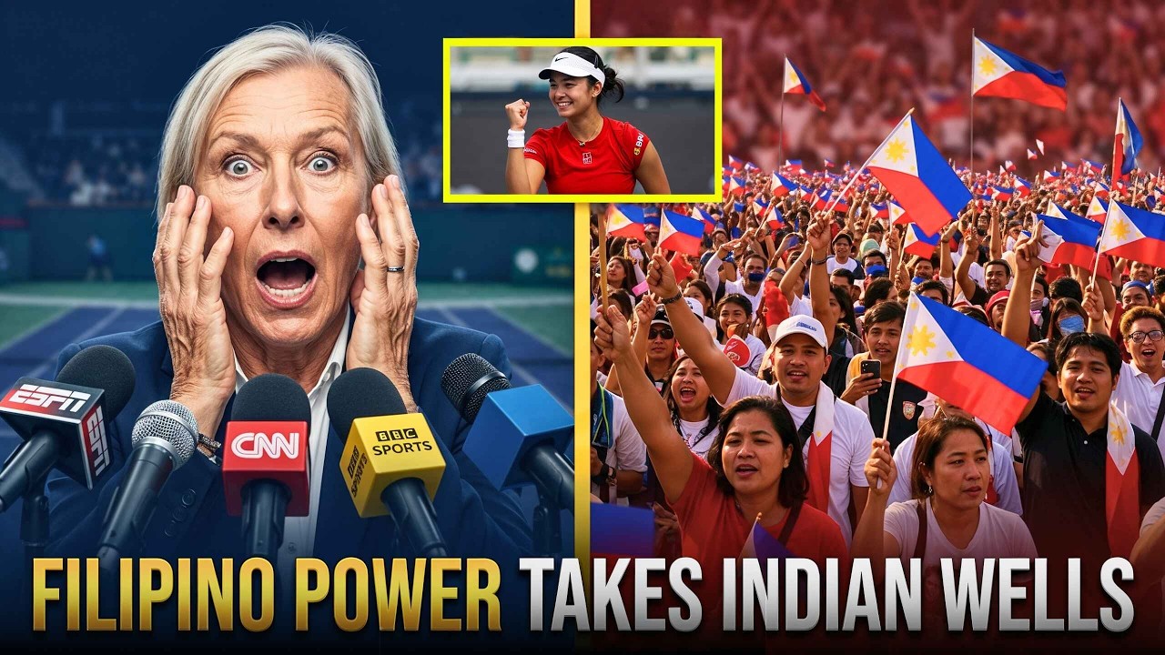 Martina Navratilova Shocked! Alex Eala's Filipino Army Takes Over California With 2 Million Fans at