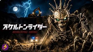 【🎬本編無料公開中】発掘現場から掘り起こされた“巨大な悪魔”が目を覚ました――！緑に輝く眼を持つ骨の怪物が人々を襲う、絶叫モンスターパニック『スケルトンライダー』