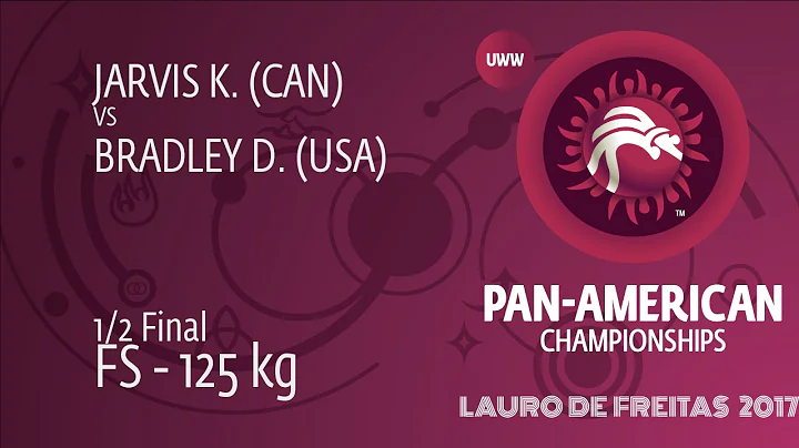 1/2 FS - 125 kg: D. BRADLEY (USA) df. K. JARVIS (C...