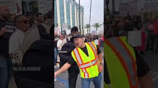 Teamsters Smart & Final workers rally at S&F corporate office