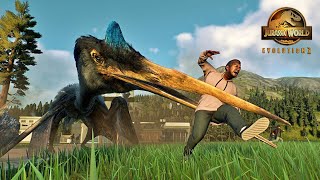 ปล่อย Quetzalcoatlus อาละวาด! | Jurassic World Evolution 2