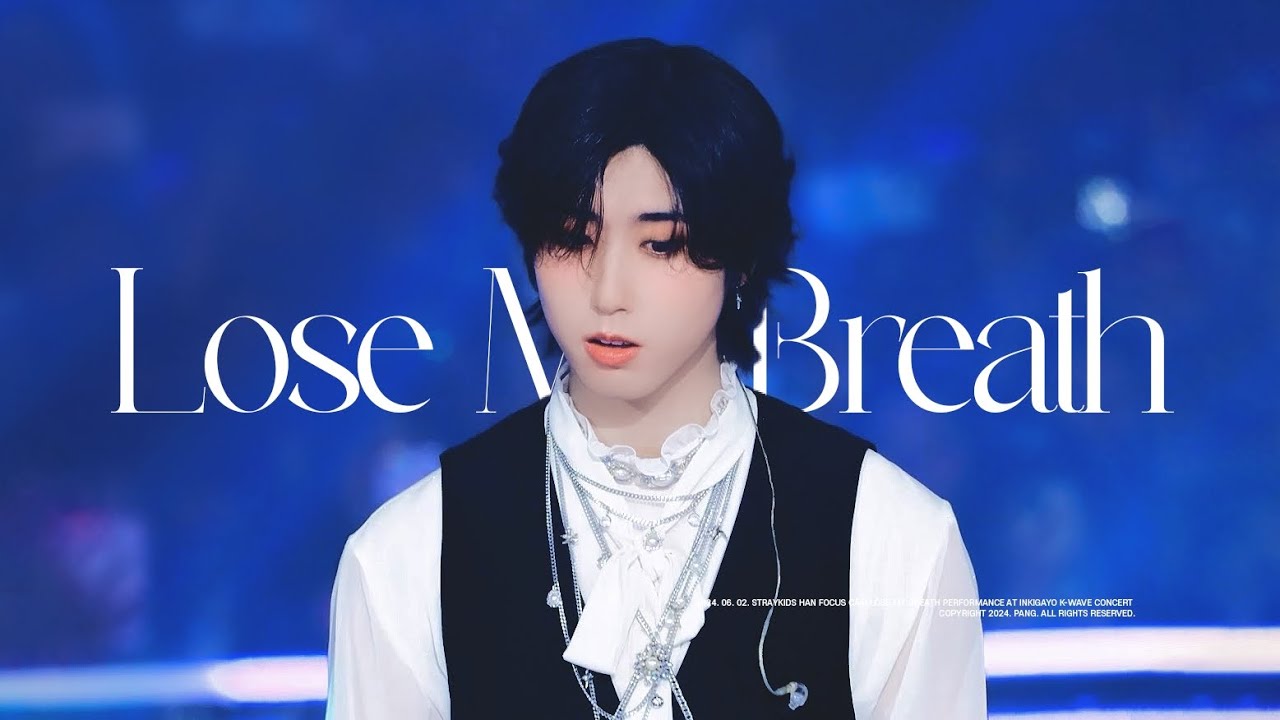 [4K] 240602 K-WAVE 콘서트 인기가요 스트레이키즈 한 ’Lose My Breath’직캠 SKZ HAN FANCAM