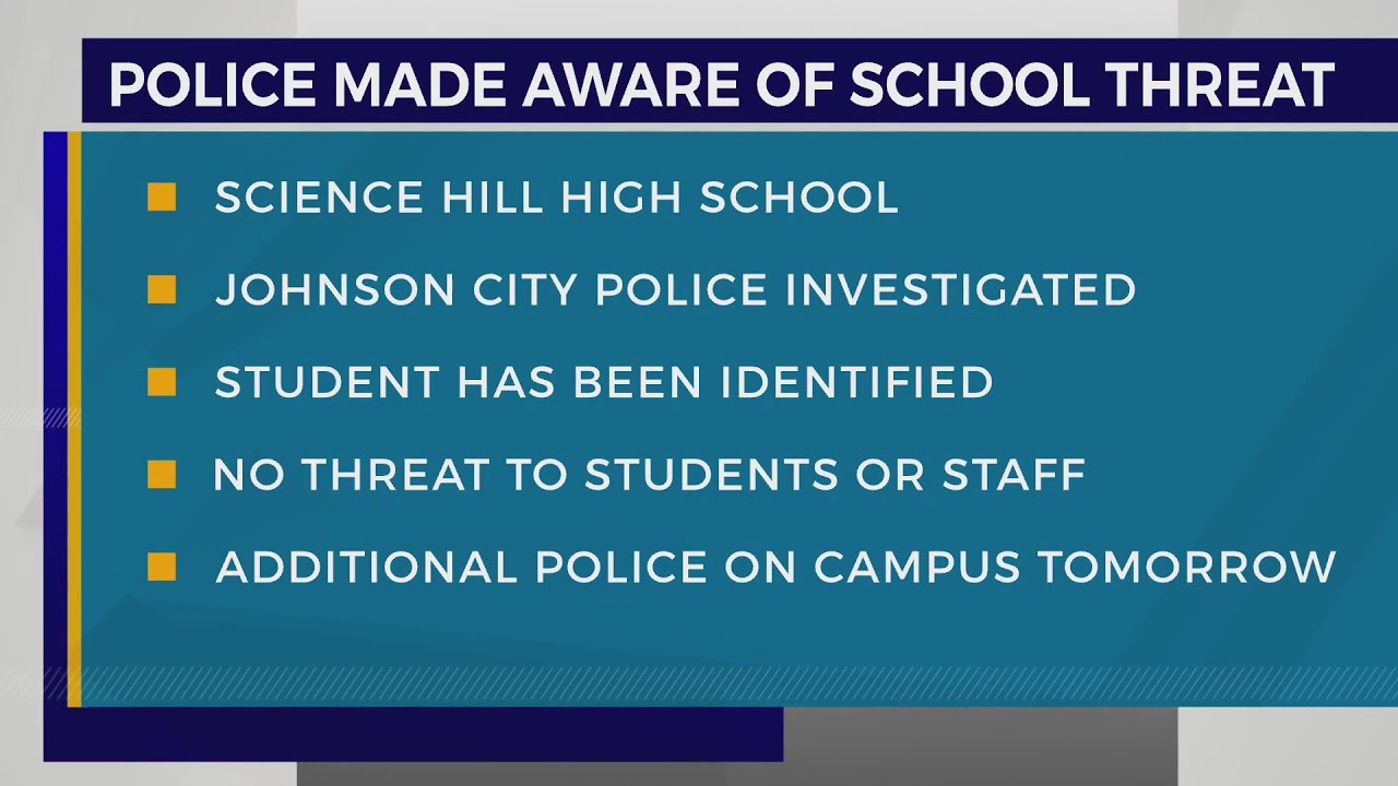 JCPD Threat concerning Science Hill High School YouTube