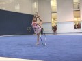 9-year-old Elena Shinohara Hoop at US National 2009 Rhythmic Gymnastics 新体操小学生