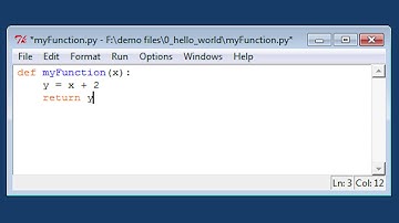 Python "Hello, World"