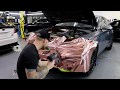 Infiniti Q50 Rose Gold Chrome Front Bumper Vinyl Wrap How To