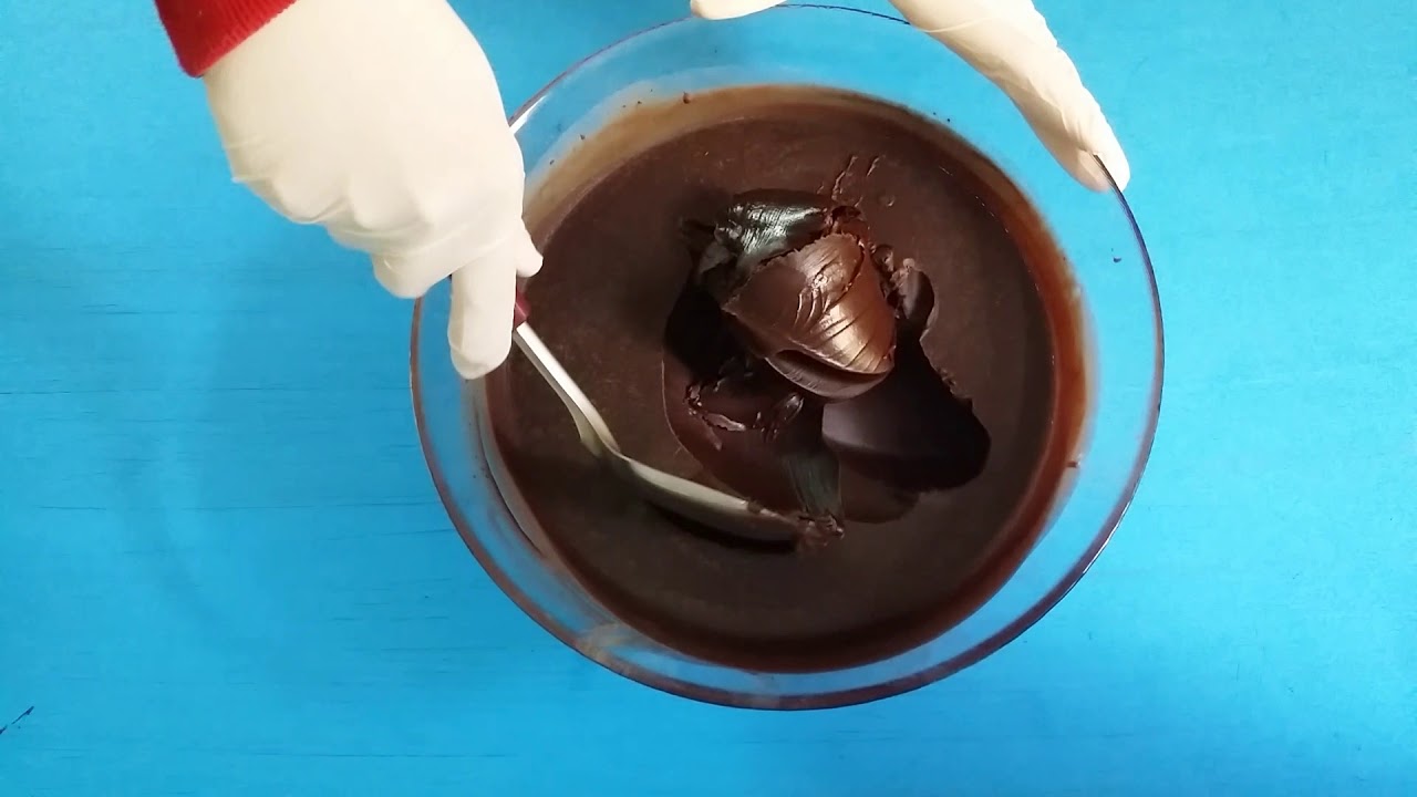 جناش الشيكولاتة بدون كريمة ب3 مكونات وقوام مثالي للحشو والتغليف❤