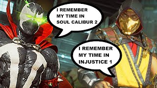 MORTAL KOMBAT 11 Spawn Talks About Being In Soul Calibur 2 MK11 Intros