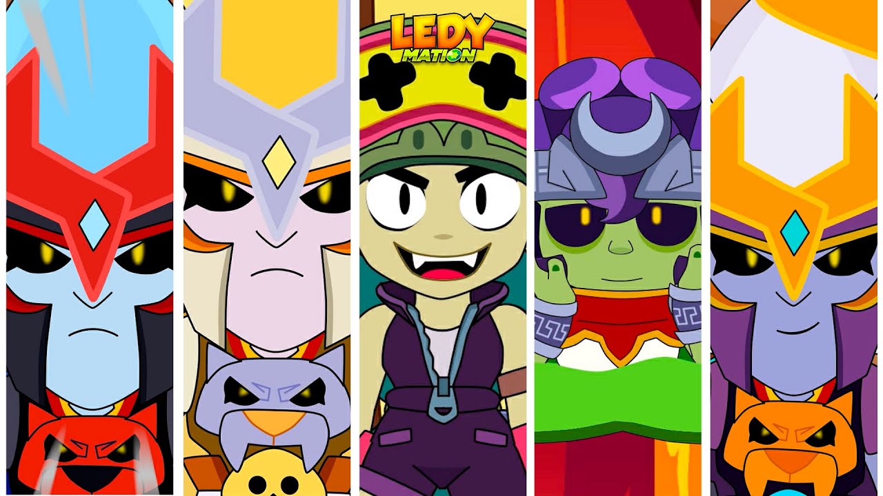 🔥⚡LEGENDS of the UNDERWORLD Season🔥⚡Brawl Star Animation |  Compilation Season  - LEDYMATION