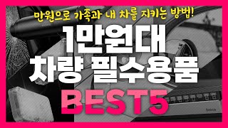 단돈 1만원으로 나와 가족, 내차를 지키는 방법1만원대 차량 필수용품 BEST5