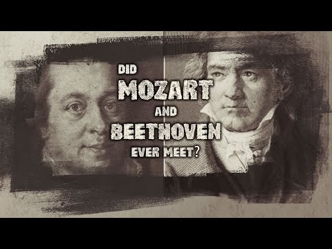 Video: Beethoven e Mozart erano amici?