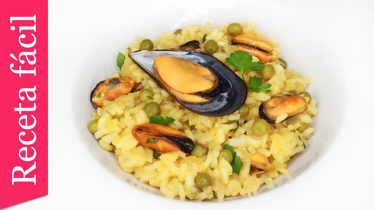 Arroz con mejillones, receta con mucho sabor| Receta casera y fácil