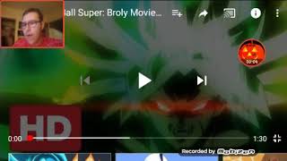 Hunter reacts: Dragon ball super movie Broly trailer!