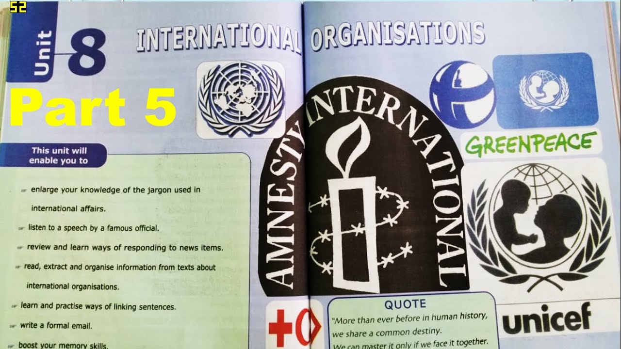 Unit 8 Part 5 Ticket2English Second year bac - YouTube