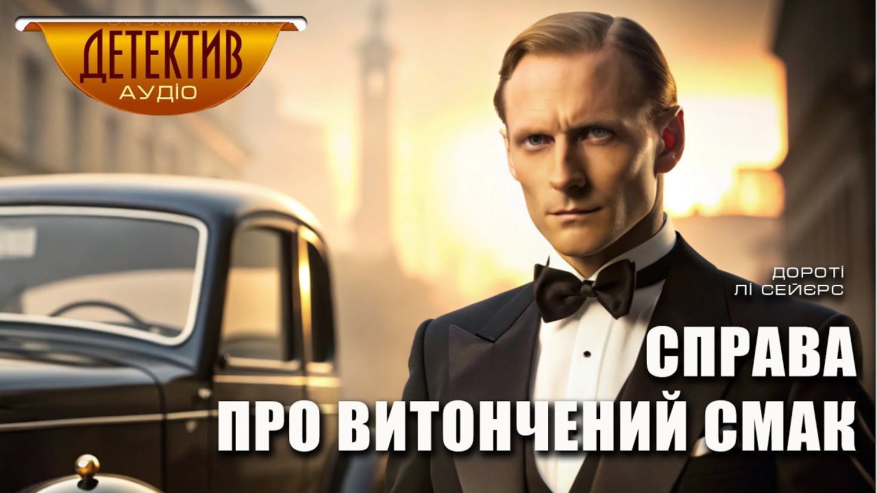 Дороті Лі Сейєрс | Детективне оповідання «Справа про витончений смак» | Читає пані Ніна