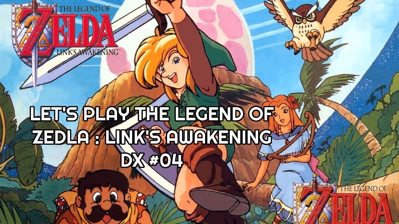 LET'S PLAY THE LEGEND OF ZELDA LINK'S AWAKENING DX 04 LES FEUILLES