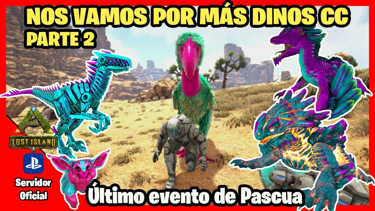 Adiós Evento de Pascua Mis últimos dinos Cotton Candy ARK YouTube
