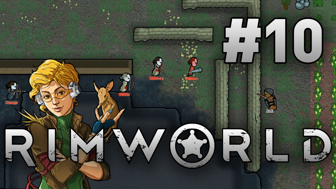 Let's Play RimWorld Alpha 14 Ep. 10 – 5 MAN RAID! – RimWorld Gameplay