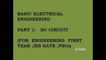 Basic Electrical and Electronics Engineering Chapter 1, DC Circuits Part 1