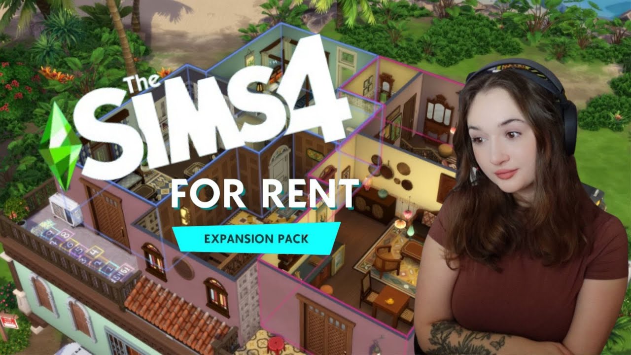 Sims 4 For Rent Expansion Pack Reaction - YouTube