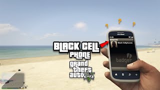 Black Cell Phone