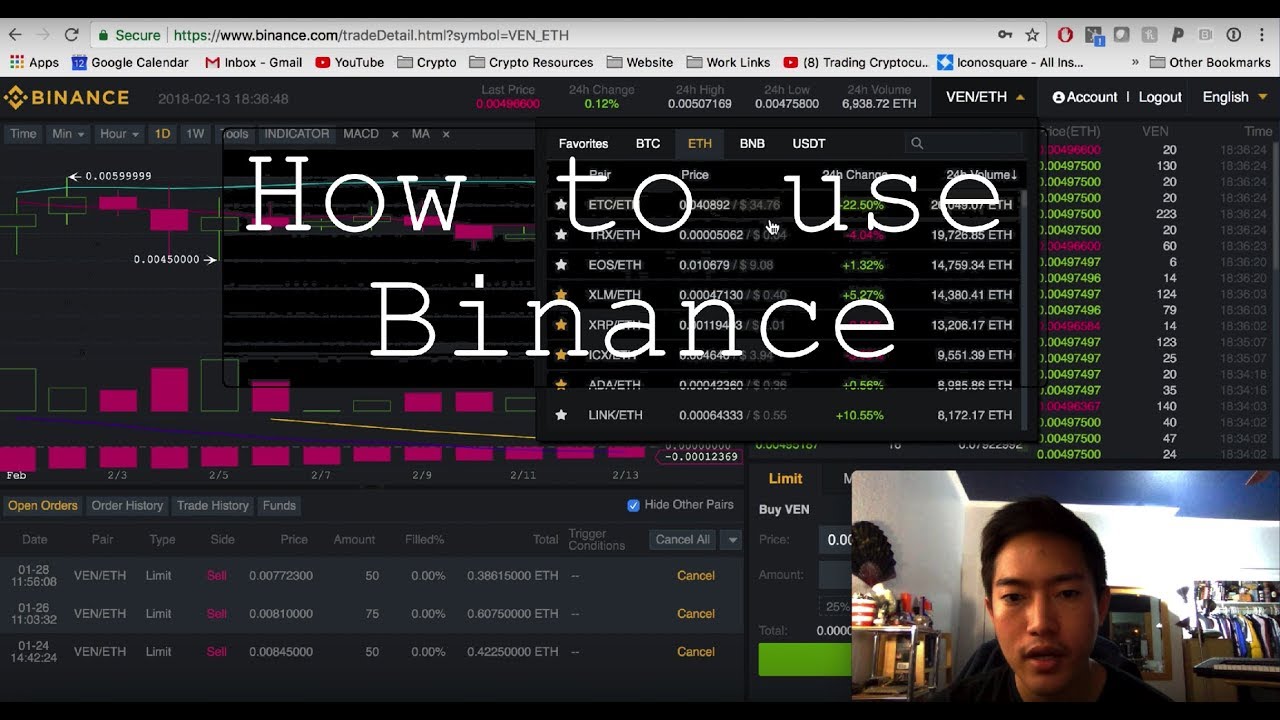 how to trade crypto binance