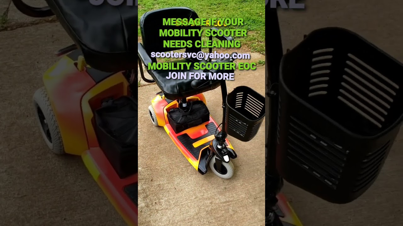 MOBILITY SCOOTER CLEANING SERVICES