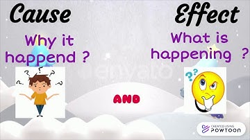 Cause and Effect | for kids  | Learning is fun