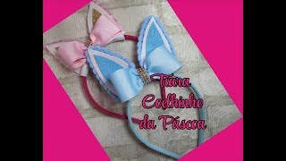 Nesta Páscoa – Linda Tiara de Coelhinho