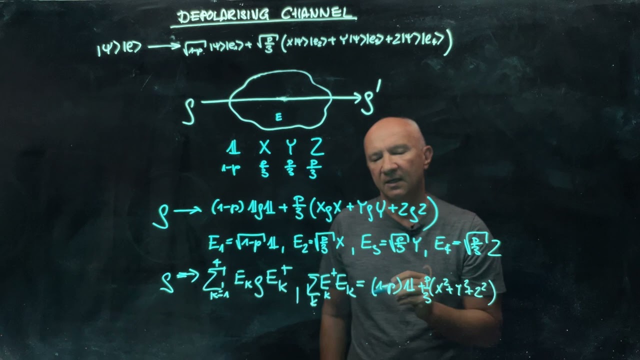 IQIS Lecture 7.7 — The depolarising channel