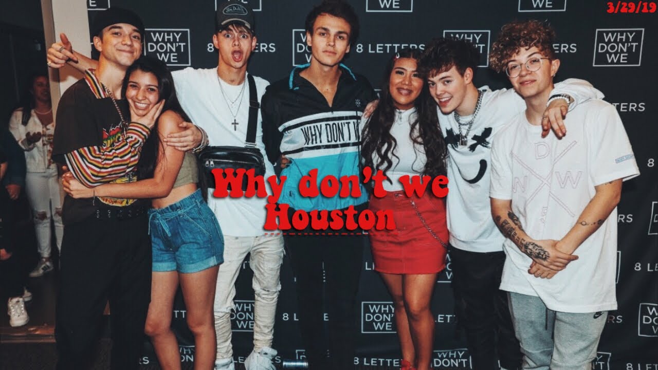 Why don’t we - 8 Letters tour | Houston - YouTube