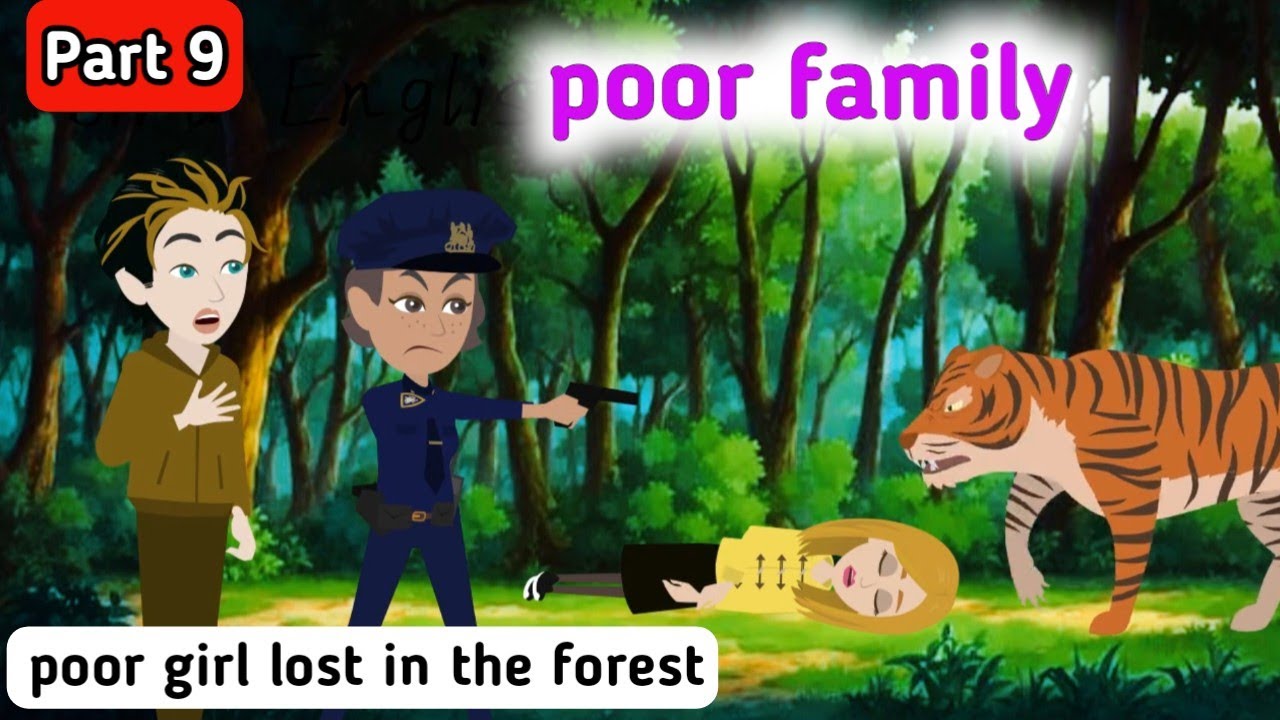 poor family part 9 | English Story | Learn English | Animated stories English | Bird English