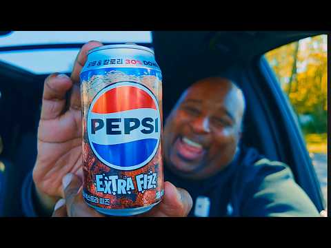 Pepsi Extra Fizz Das Boot Chug | 2L. Korean Soda Challenge!