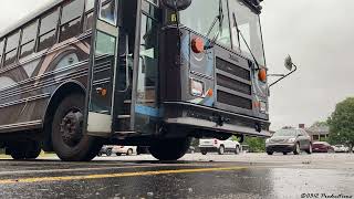 2007 Thomas Mvp Ef Air Brakes & Exterior Start Up Caterpillar Cat C7 7.2L Diesel