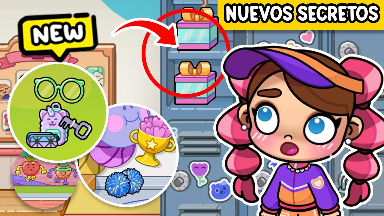 COMO ABRIR LOS LOCKERS | NUEVOS SECRETOS DE LA ESCUELA en Avatar World