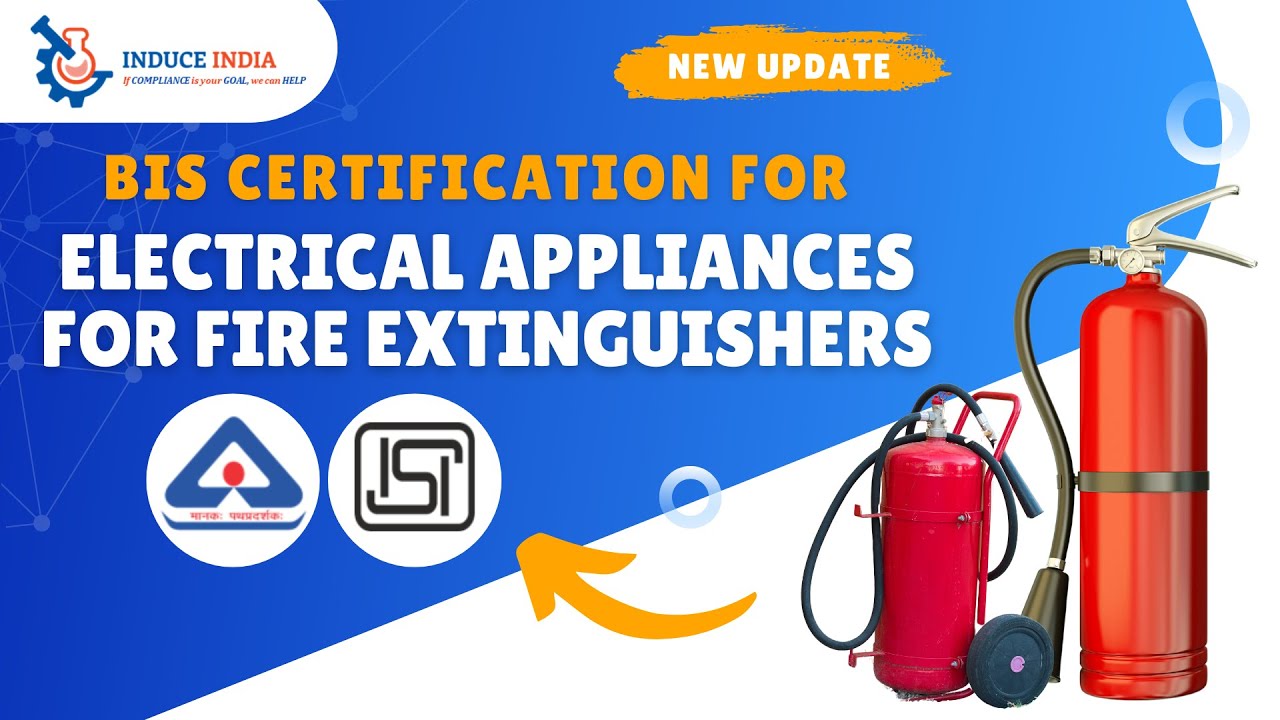 BIS Certification for Fire Extinguishers | QCO for Fire Extinguishers #isimark #fireextinguishers