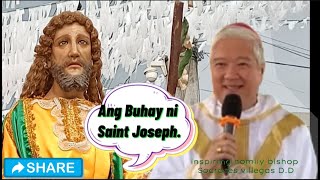 inspiring homily bishop Socrates villegas 👉 Ang Buhay ni San Jose patron ng manggagawa,,!#praydiscip
