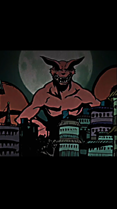 Itachi protect sasuke from Ninetails attack 🦊?  || nine tails attack on konoha #anime #naruto