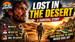 Lost in the Desert | A Survival Story | Never Give Up | Adventure  
