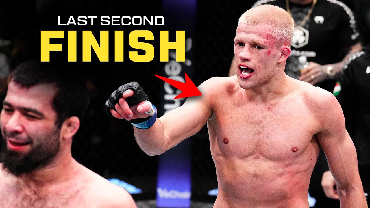 LAST SECOND SUB | Jakub Wikłacz Octagon Interview | UFC Vegas 113
