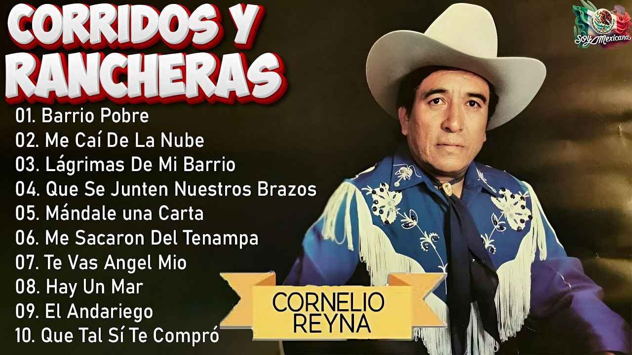 Cornelio Reyna Mix Solo Para Cantineros 🍻 Corridos Y Rancheras Inolvidables