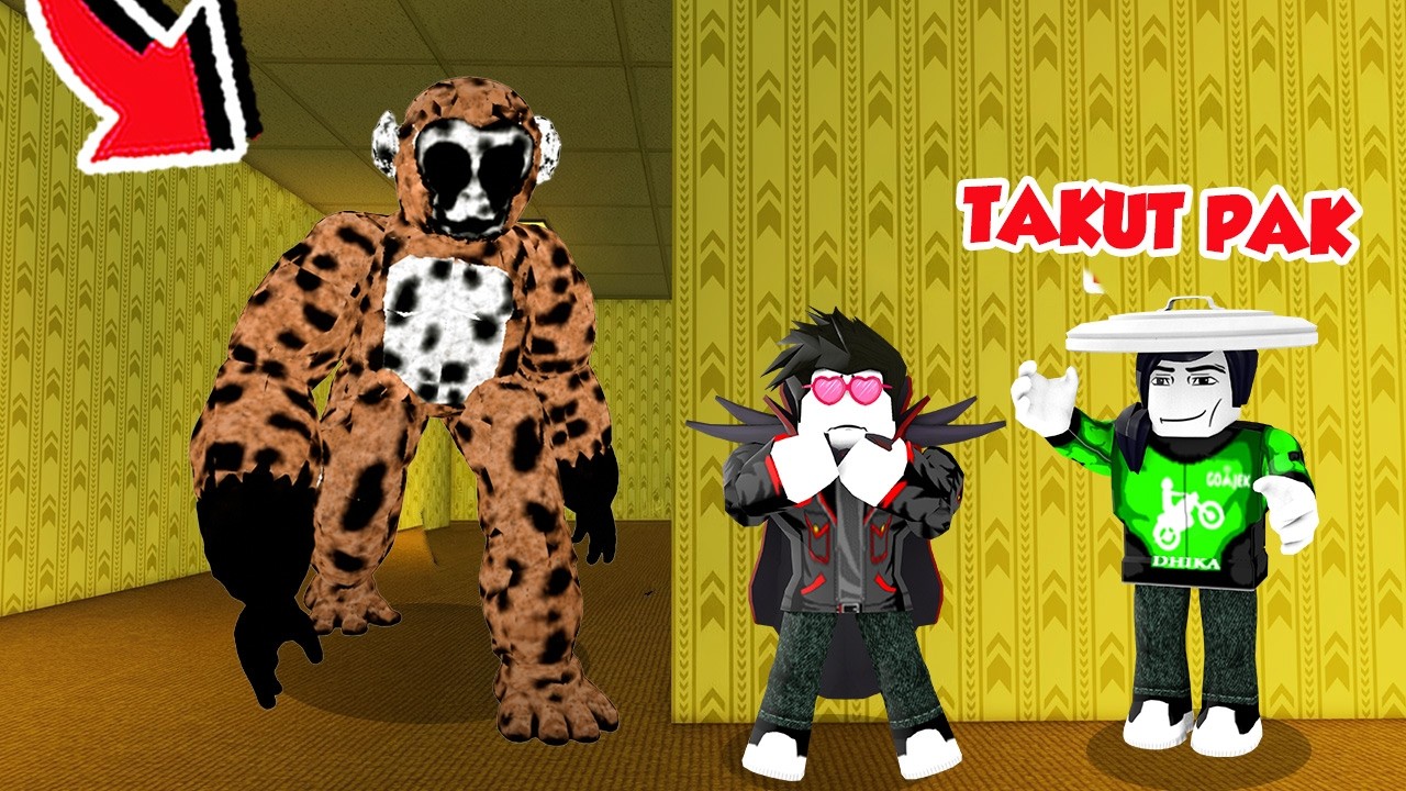 KITA KABUR DI BACKROOM DARI  LETHAL APE!!