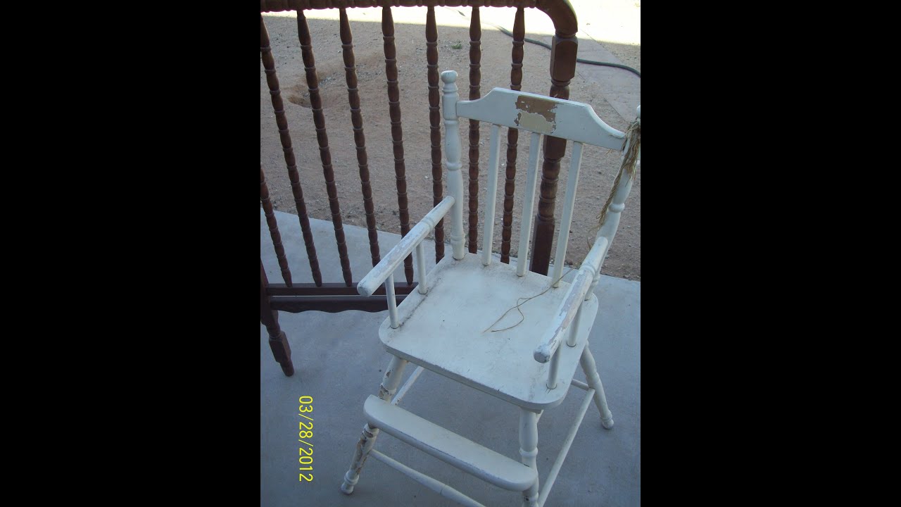 My 'New' High Chair Makeover! YouTube